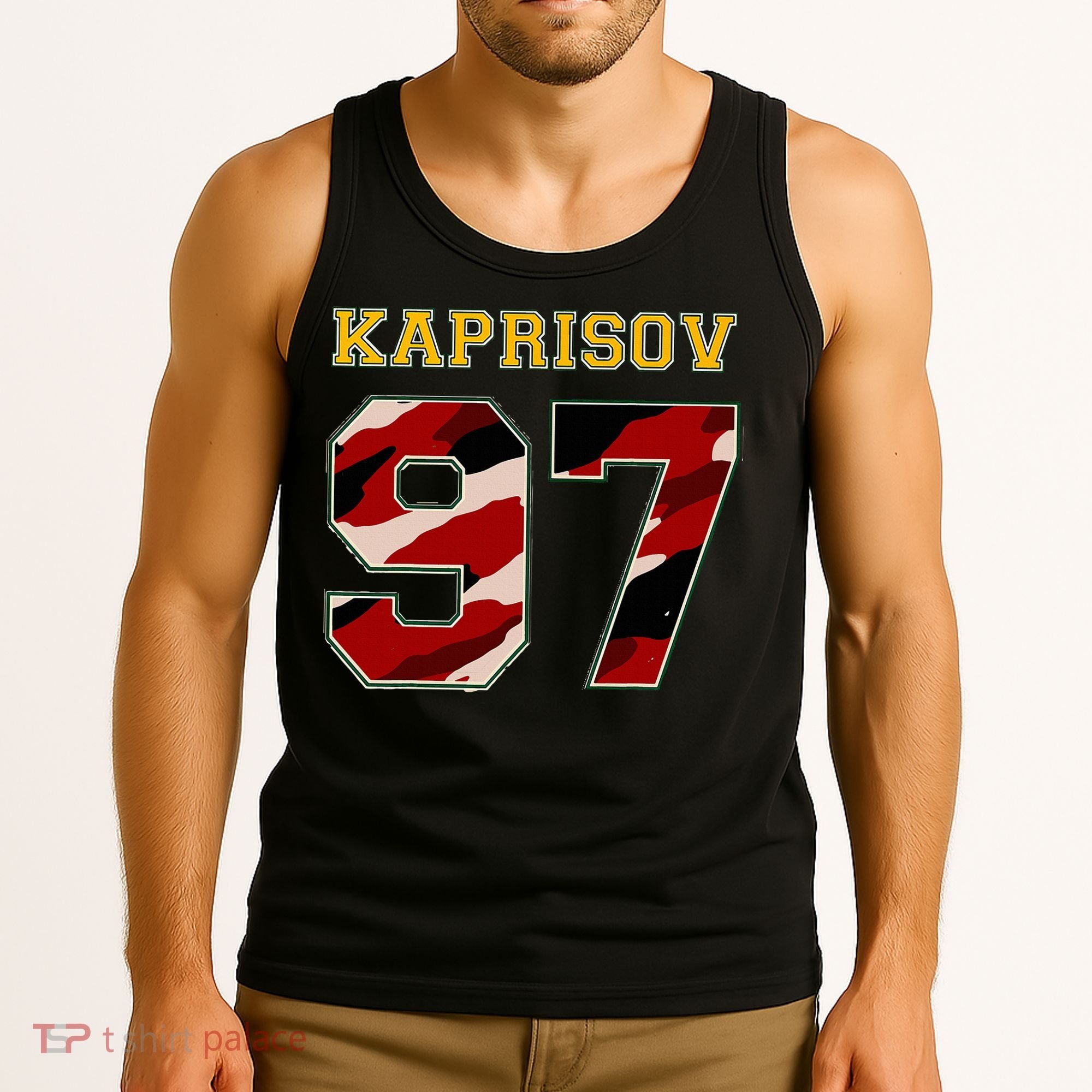 KAPRIZOV 97 Wild The Thrill Minnesota Pro Ice Hockey Tank Top