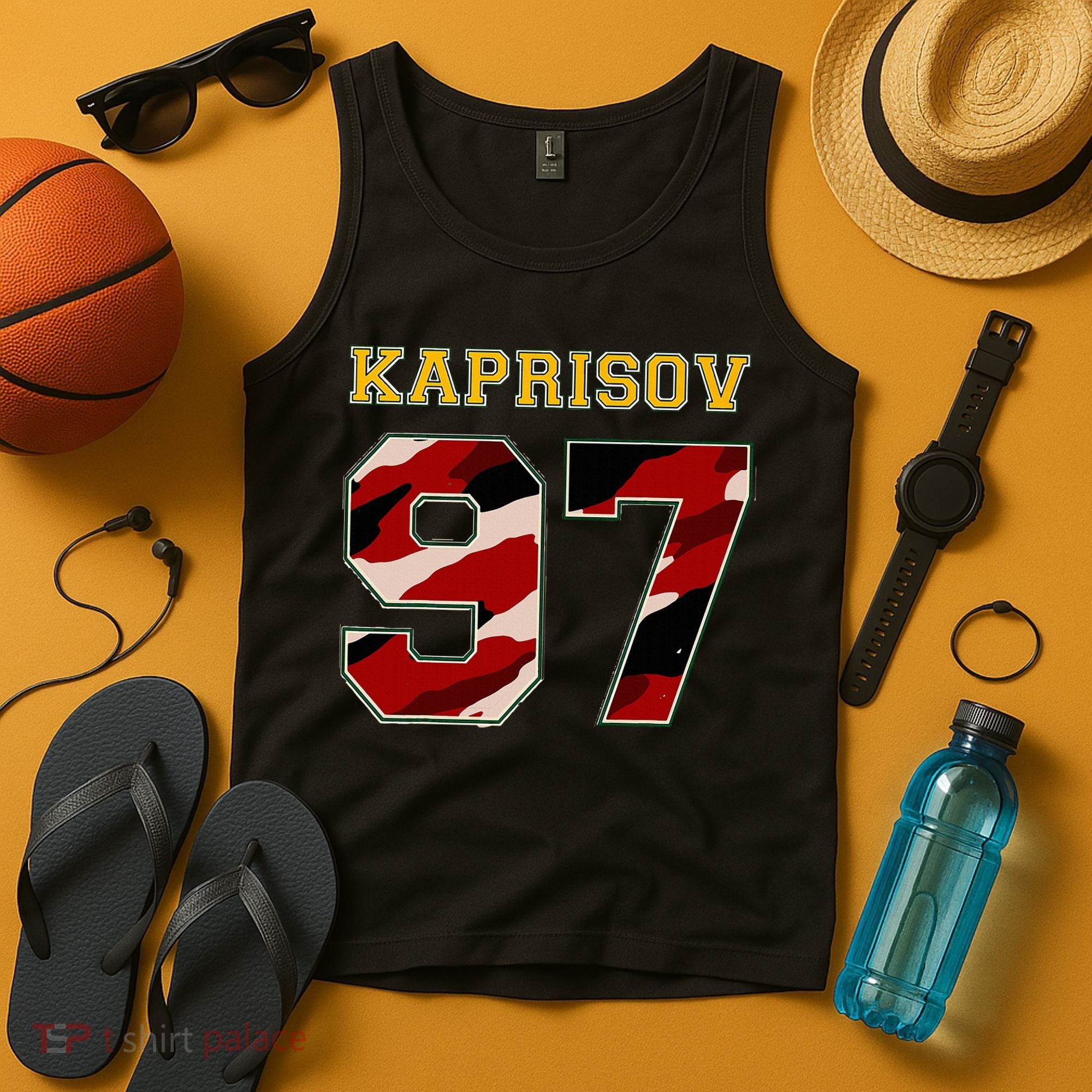 KAPRIZOV 97 Wild The Thrill Minnesota Pro Ice Hockey Tank Top
