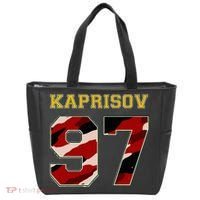 KAPRIZOV 97 Wild The Thrill Minnesota Pro Ice Hockey Tote Bag thumb 0