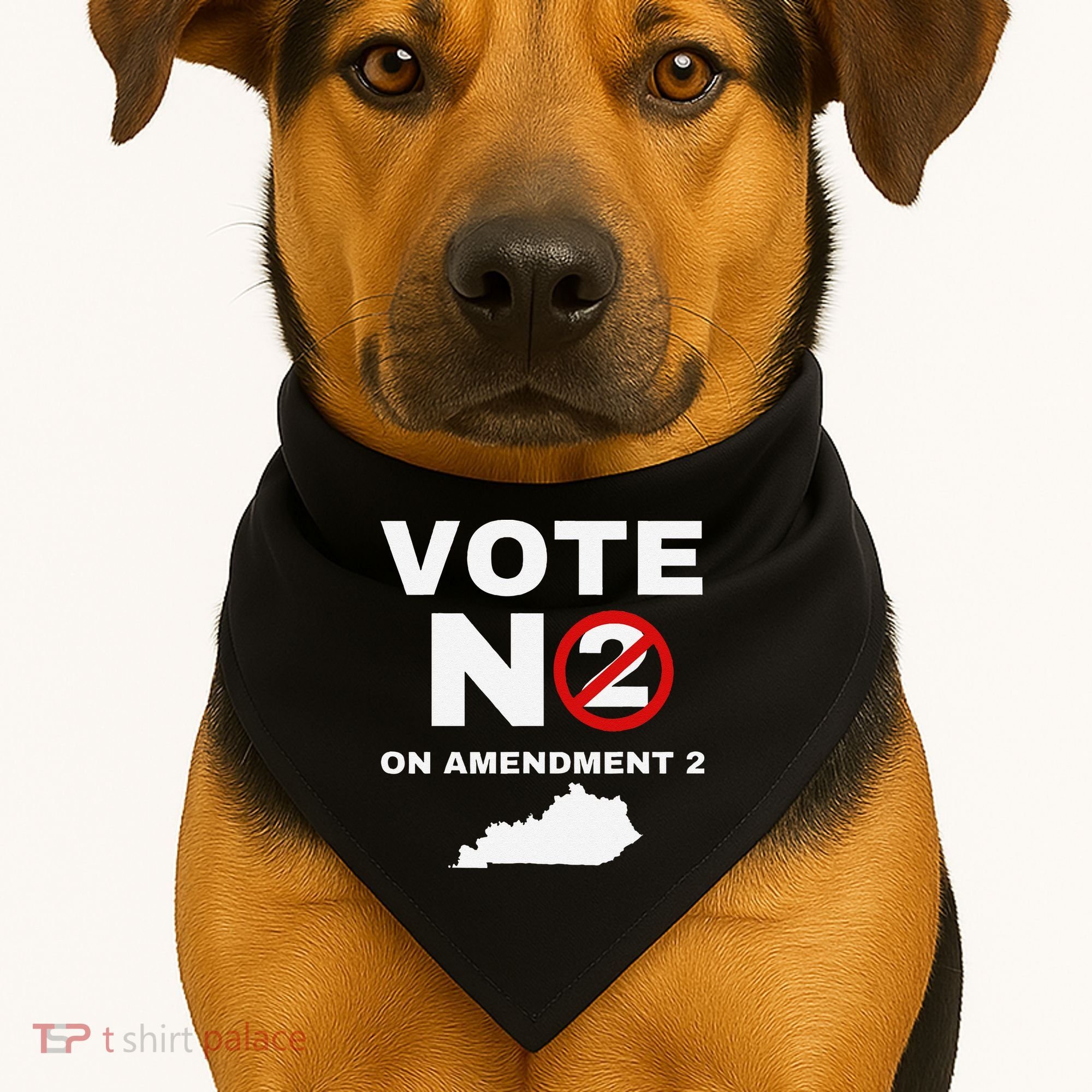 Kentucky Amendment 2 Vote No Public Schools Funding USA-Made Doggie Bandana
