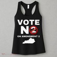 Kentucky Amendment 2 Vote No Public Schools Funding Women's Tank Top thumb 3