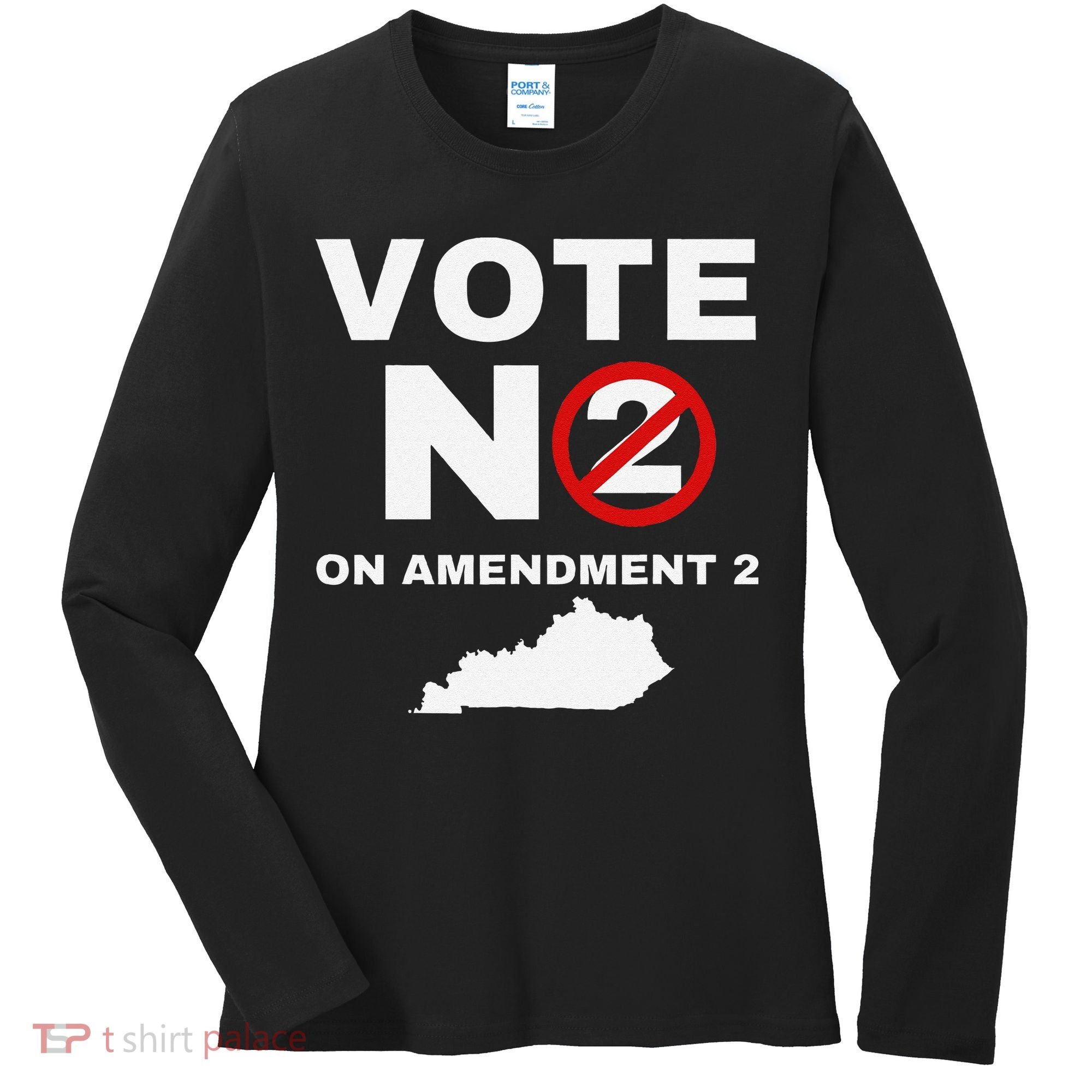 Kentucky Amendment 2 Vote No Public Schools Funding Women's Long Sleeve Shirt