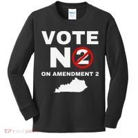 Kentucky Amendment 2 Vote No Public Schools Funding Kids Long Sleeve Shirt thumb 0