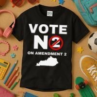 Kentucky Amendment 2 Vote No Public Schools Funding Kids T-Shirt thumb 3