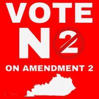 Kentucky Amendment 2 Vote No Public Schools Funding Santa Hat thumb 1