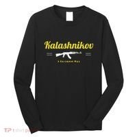 Kalashnikov Ak 47 Rifle Weapon Russia Ussr Cccp Gun Lover Long Sleeve Shirt thumb 0