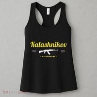 Kalashnikov Ak 47 Rifle Weapon Russia Ussr Cccp Gun Lover Women's Tank Top thumb 3