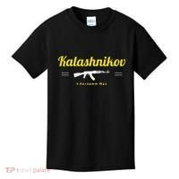 Kalashnikov Ak 47 Rifle Weapon Russia Ussr Cccp Gun Lover Kids T-Shirt thumb 0
