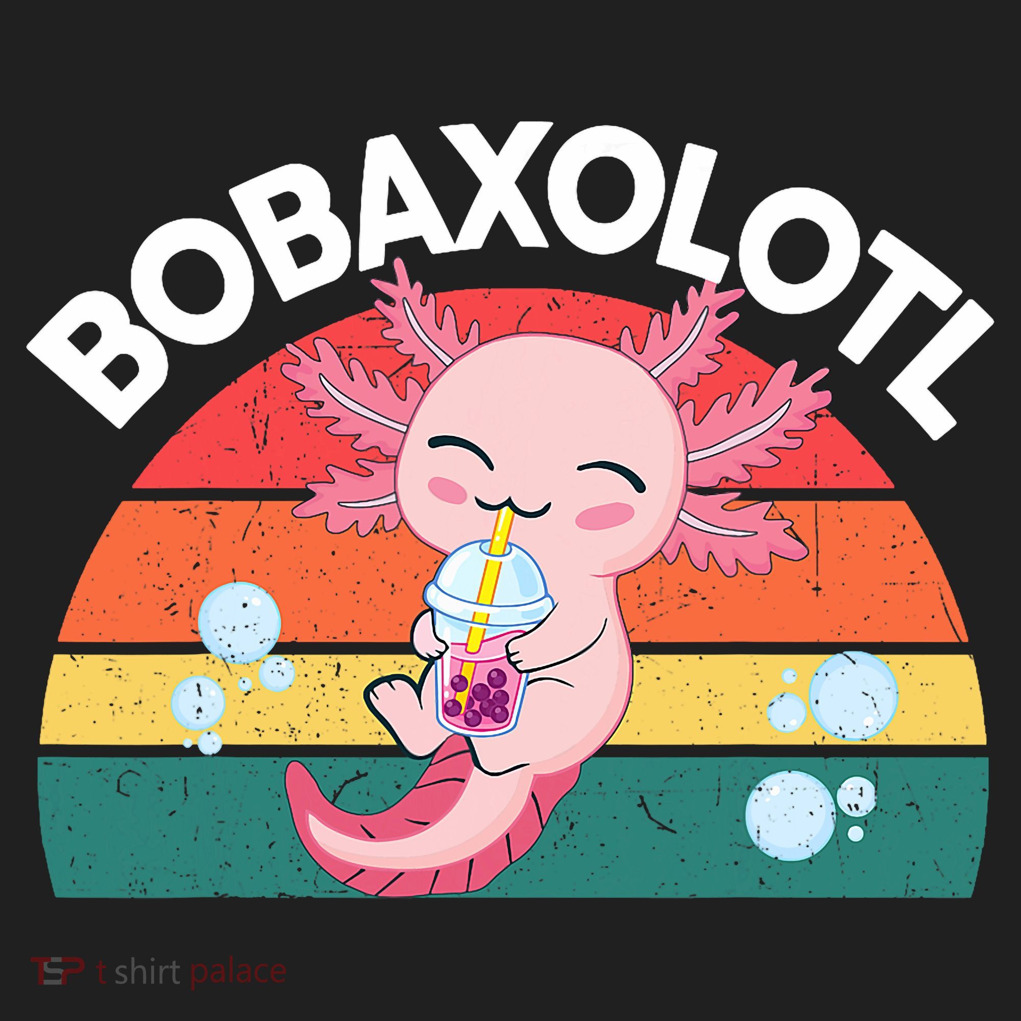 Kawaii Axolotl- Boba Tea Clothes Anime Women's Sweatshirt