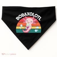 Kawaii Axolotl- Boba Tea Clothes Anime USA-Made Doggie Bandana thumb 0