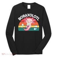 Kawaii Axolotl- Boba Tea Clothes Anime Long Sleeve Shirt thumb 0