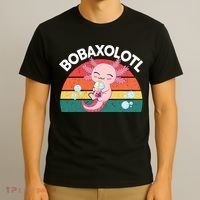 Kawaii Axolotl- Boba Tea Clothes Anime T-Shirt thumb 3