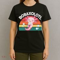 Kawaii Axolotl- Boba Tea Clothes Anime T-Shirt thumb 4
