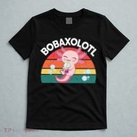 Kawaii Axolotl- Boba Tea Clothes Anime T-Shirt thumb 5