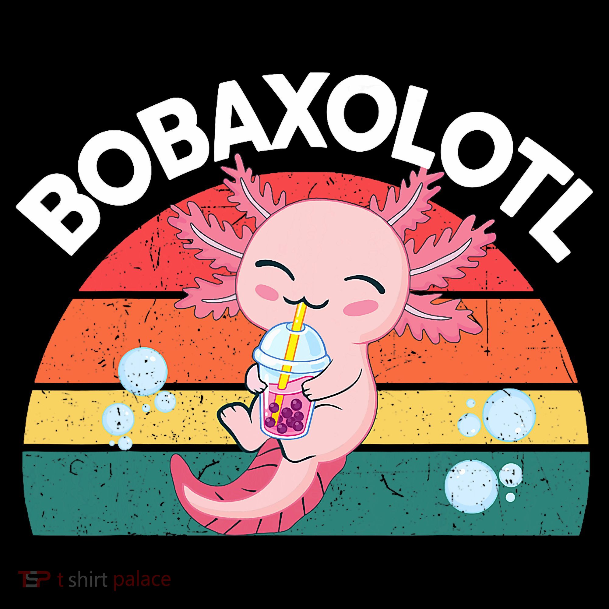 Kawaii Axolotl- Boba Tea Clothes Anime Coffee Mug