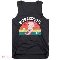 Kawaii Axolotl- Boba Tea Clothes Anime Tank Top thumb 0