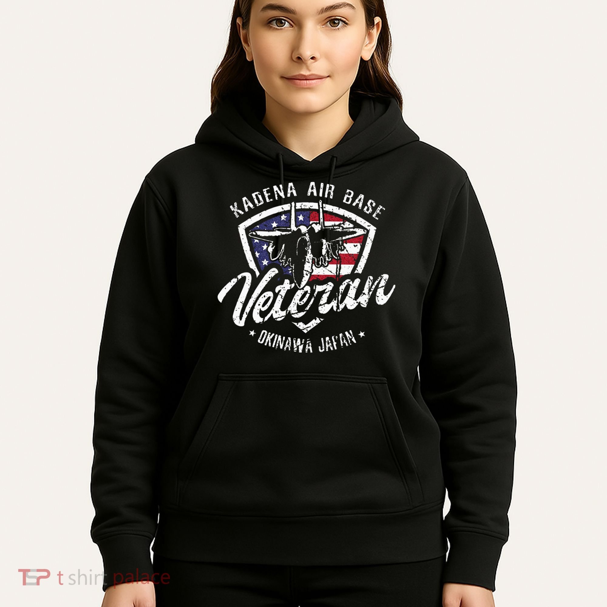 Kadena Air Base Veteran USAF Okinawa Japan Hoodie