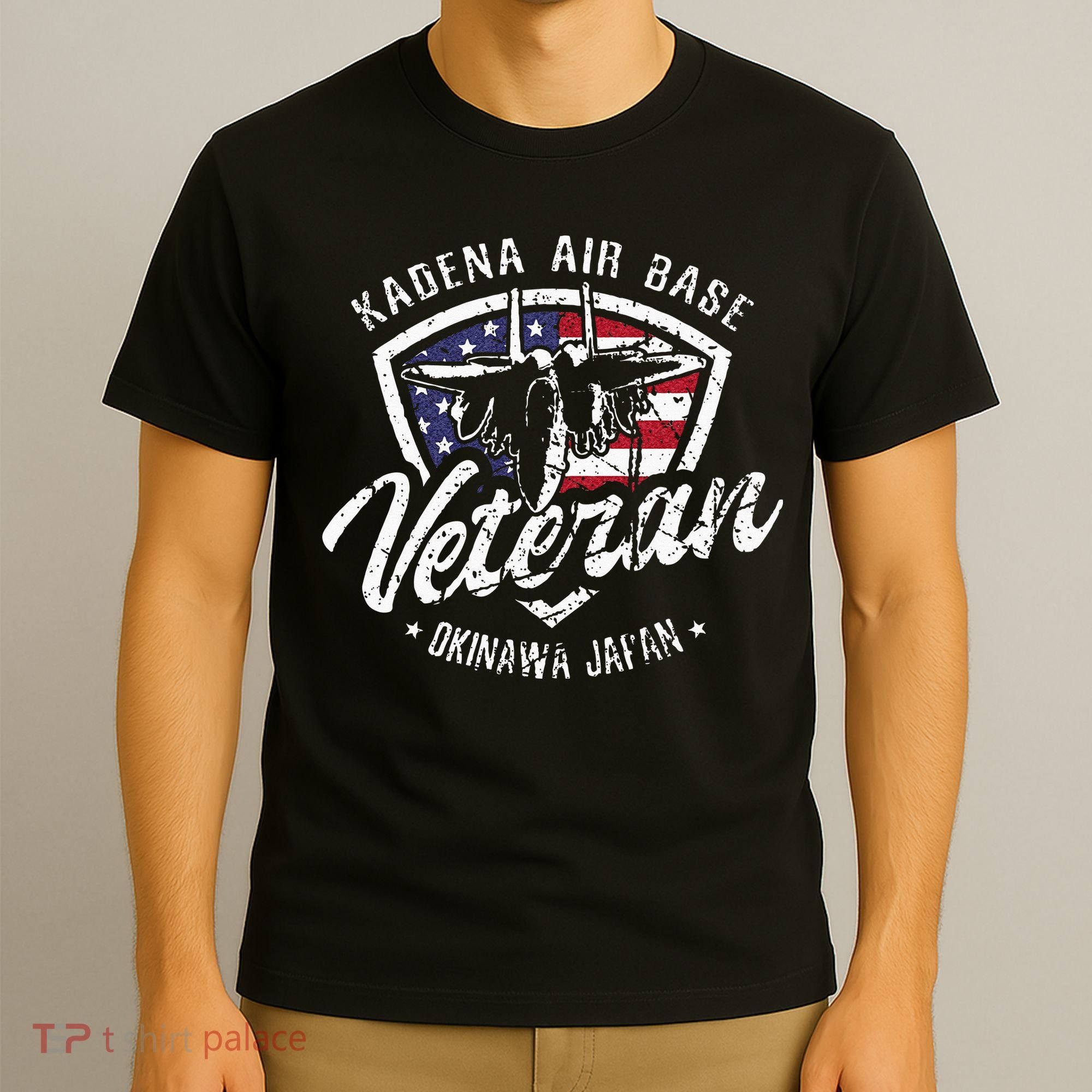Kadena Air Base Veteran USAF Okinawa Japan T-Shirt