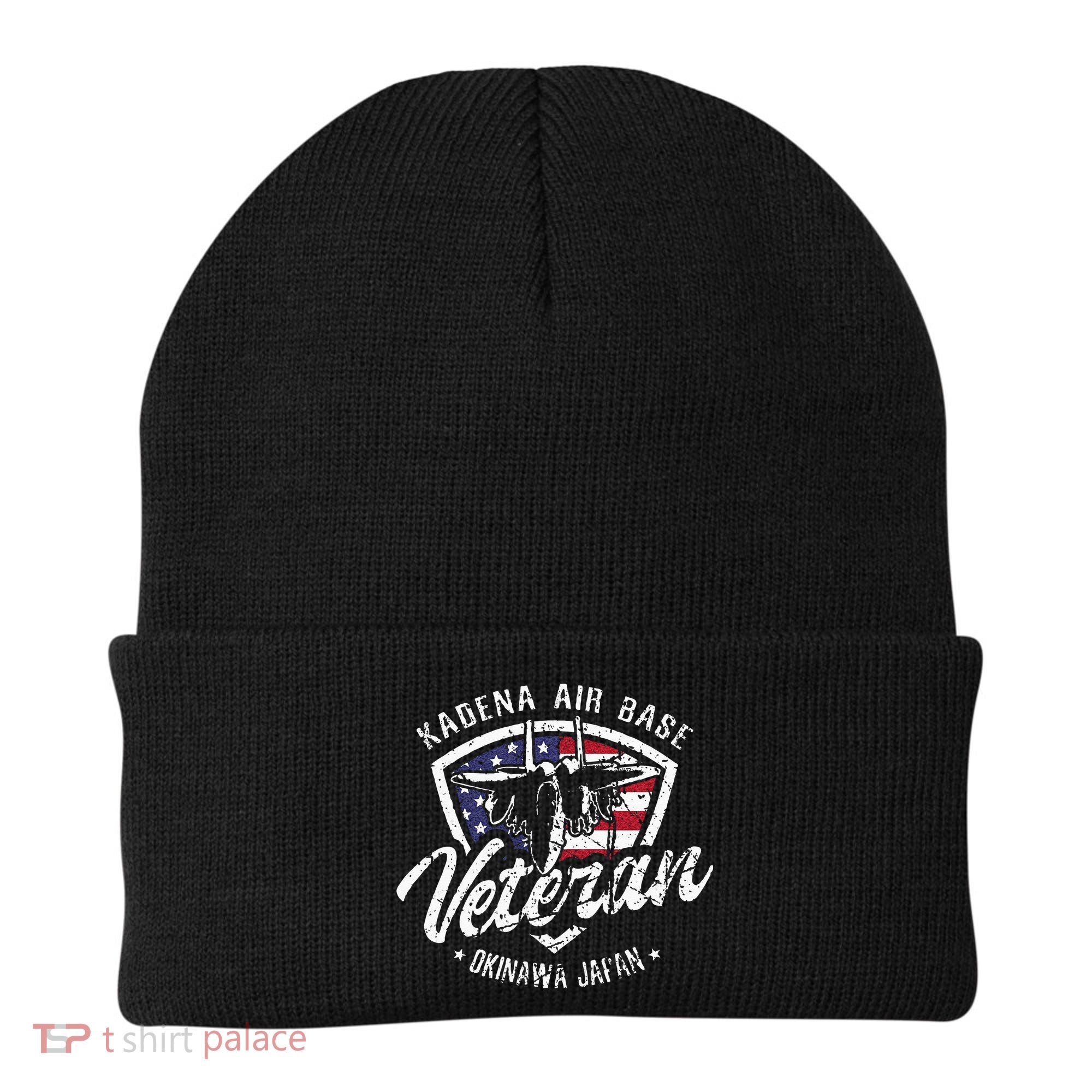 Kadena Air Base Veteran USAF Okinawa Japan Beanie