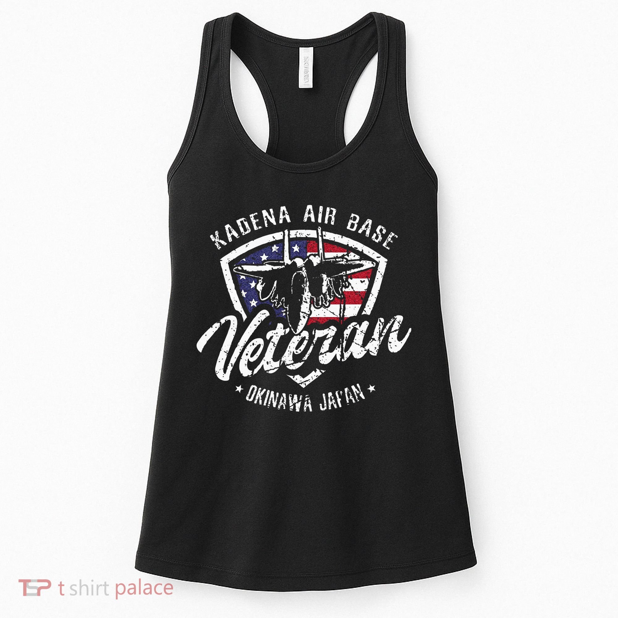 Kadena Air Base Veteran USAF Okinawa Japan Women's Tank Top