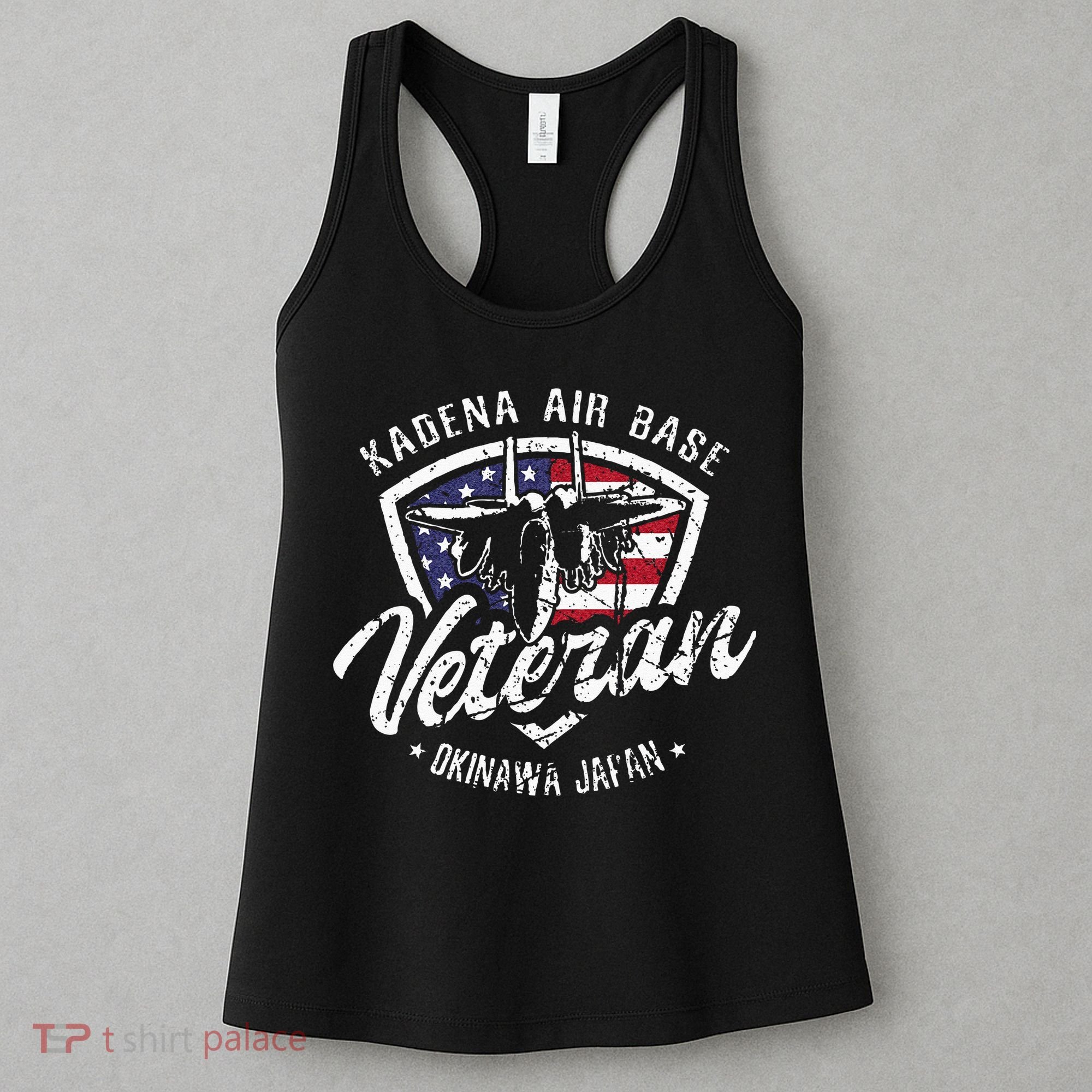 Kadena Air Base Veteran USAF Okinawa Japan Women's Tank Top