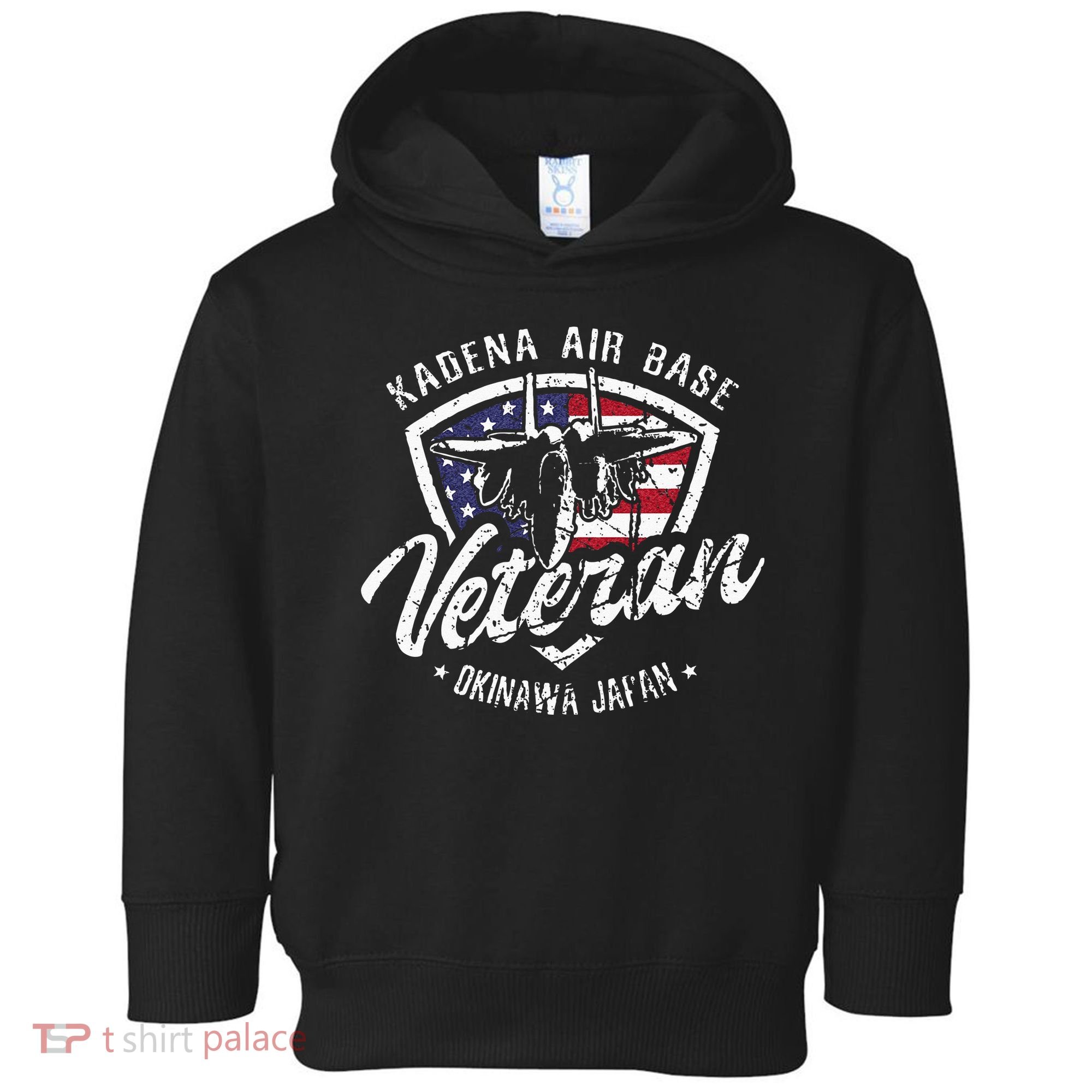 Kadena Air Base Veteran USAF Okinawa Japan Toddler Hoodie