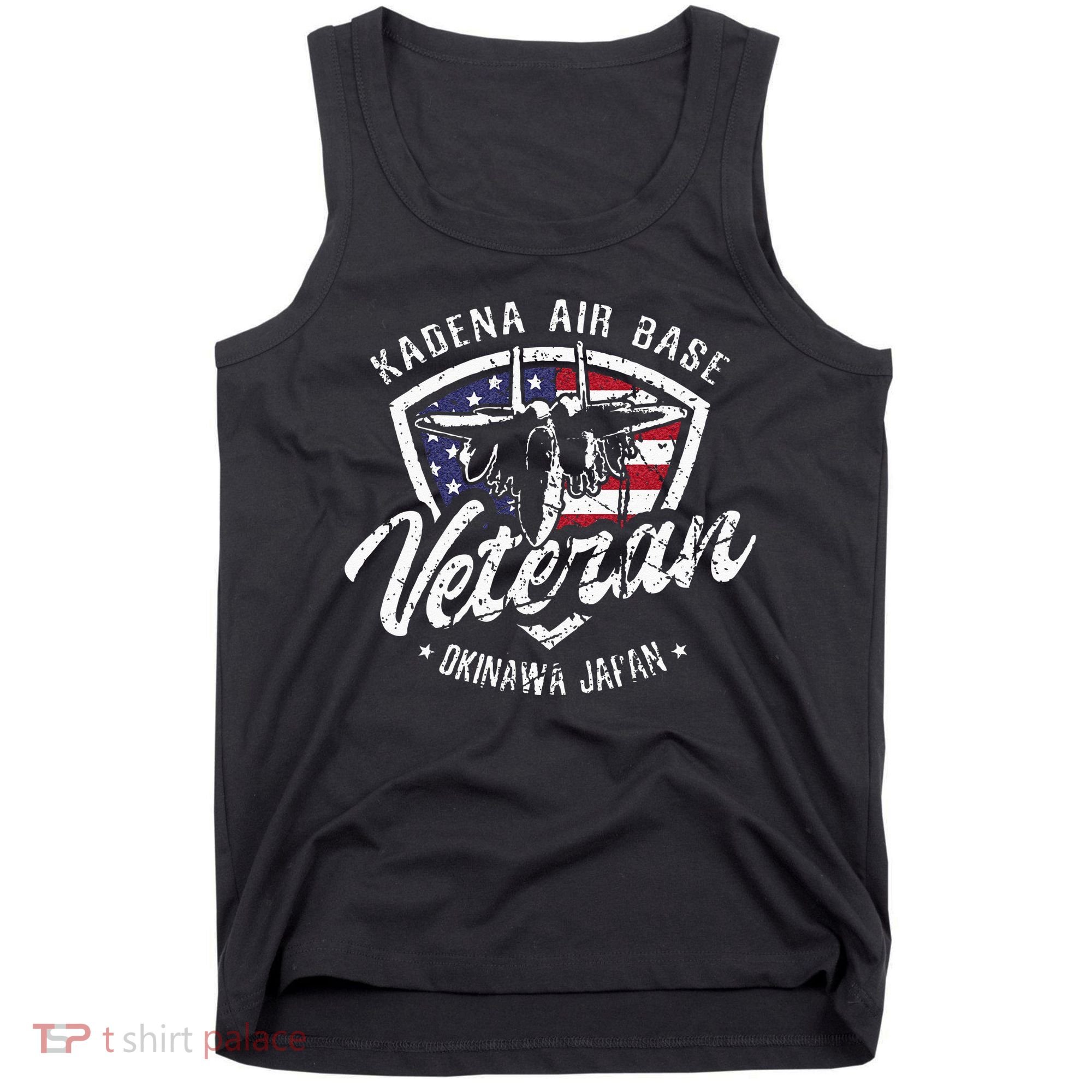 Kadena Air Base Veteran USAF Okinawa Japan Tank Top