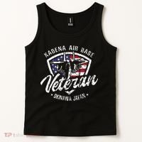 Kadena Air Base Veteran USAF Okinawa Japan Tank Top thumb 2