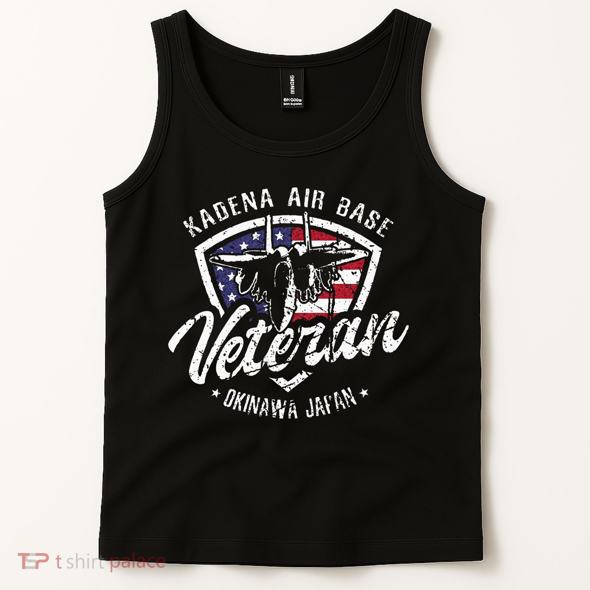 Kadena Air Base Veteran USAF Okinawa Japan Tank Top