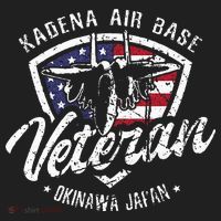 Kadena Air Base Veteran USAF Okinawa Japan Golf Towel thumb 3