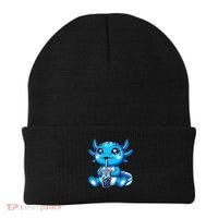 Kawaii Axolotl Boba Tea Anime Bubble Tea Axolotl Beanie thumb 0