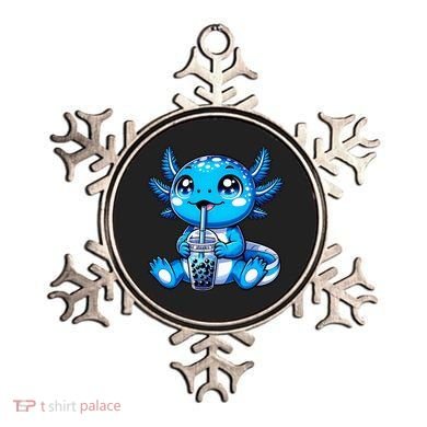 Kawaii Axolotl Boba Tea Anime Bubble Tea Axolotl Ornament