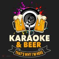 Karaoke And Beer That's Why I'm Here Karaoke Singer Karaoke Hat thumb 2