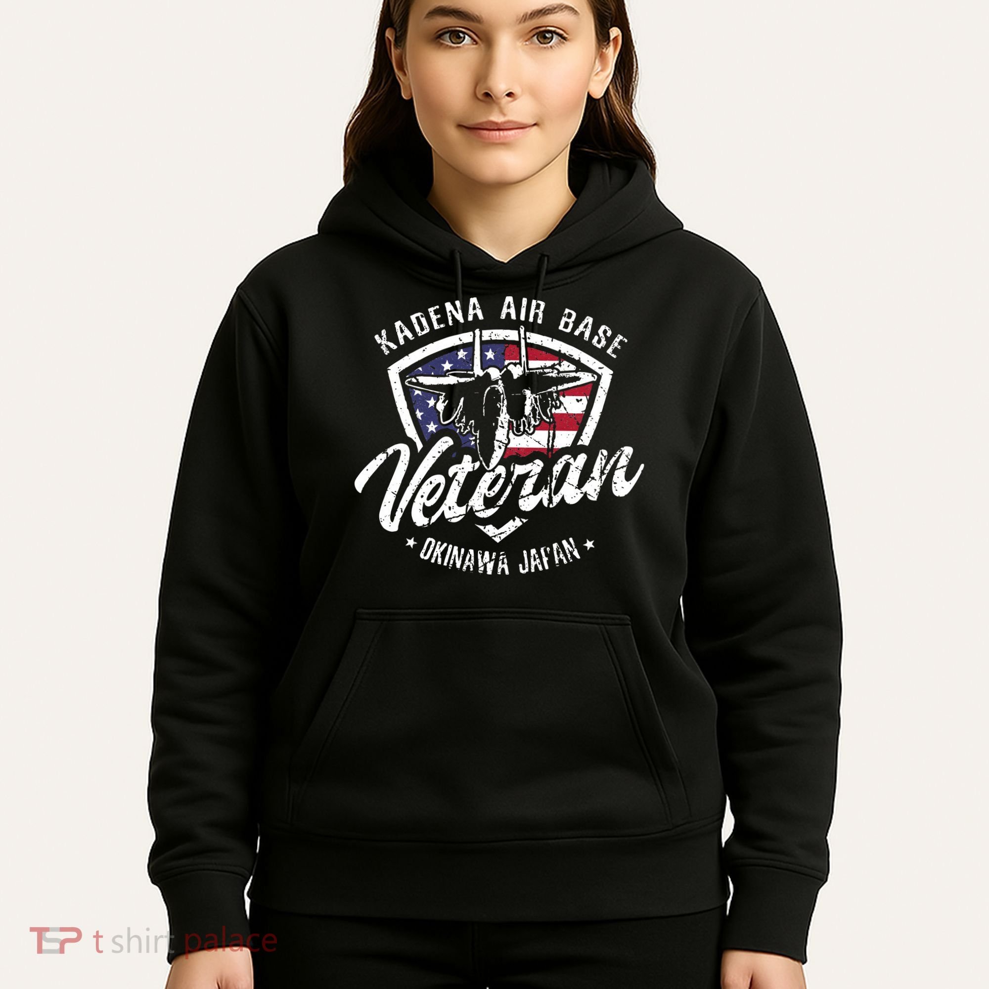 Kadena Air Base Veteran USAF Okinawa Japan Hoodie