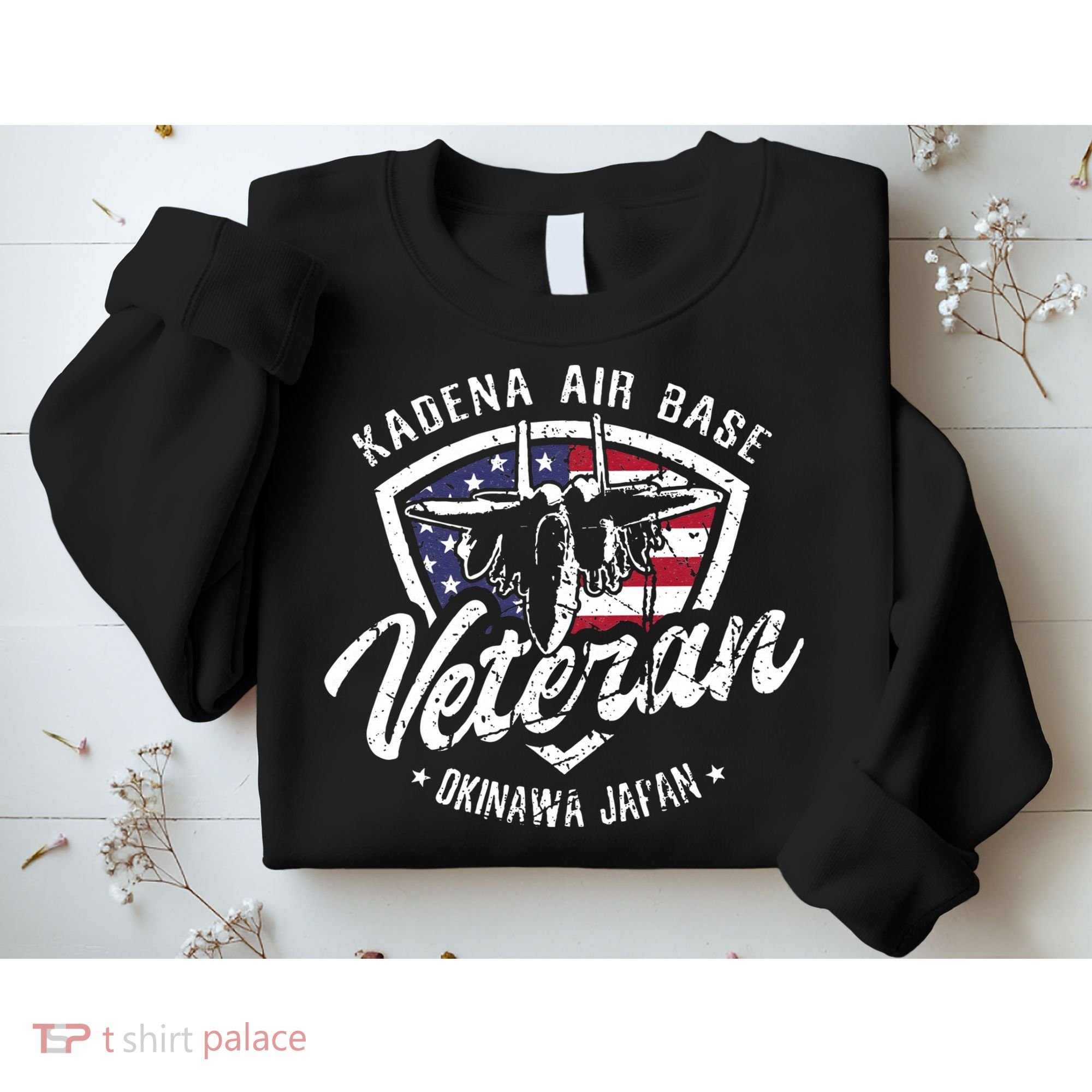 Kadena Air Base Veteran USAF Okinawa Japan Sweatshirt