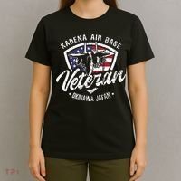 Kadena Air Base Veteran USAF Okinawa Japan T-Shirt thumb 4
