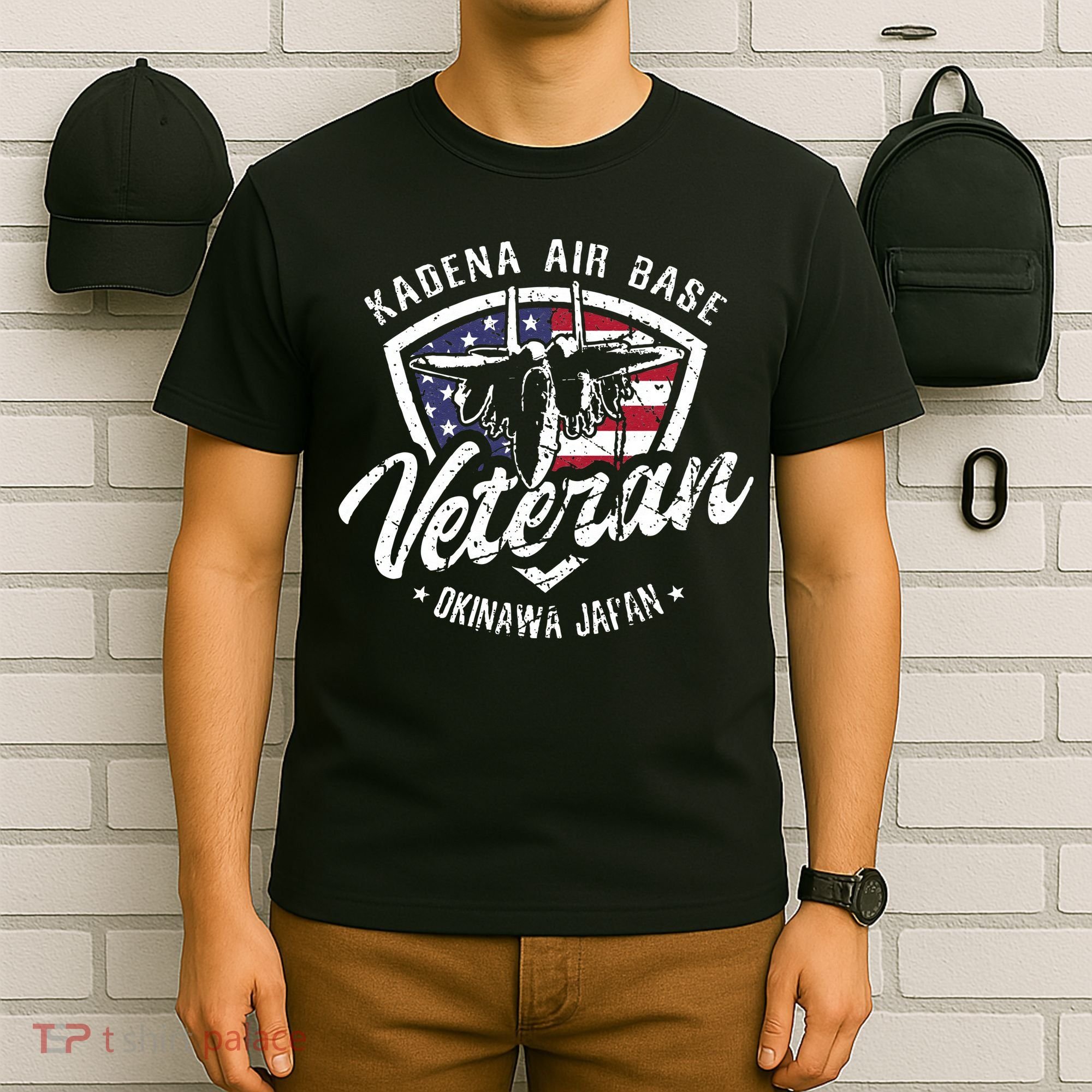 Kadena Air Base Veteran USAF Okinawa Japan T-Shirt