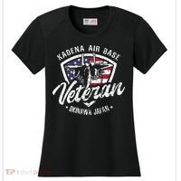 Kadena Air Base Veteran USAF Okinawa Japan Women's Cooling Performance Crew T-Shirt thumb 0