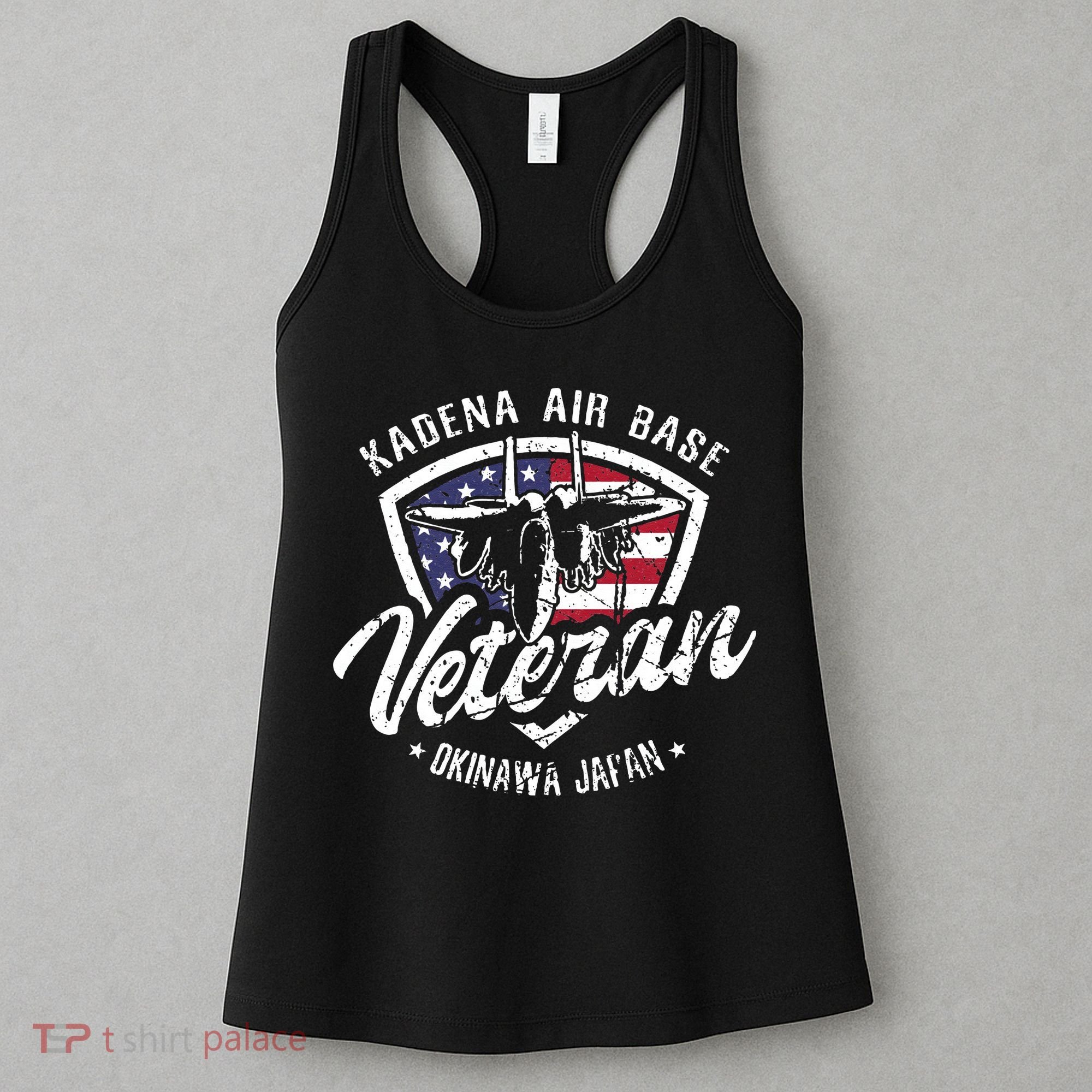 Kadena Air Base Veteran USAF Okinawa Japan Women's Tank Top