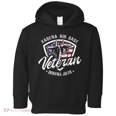 Kadena Air Base Veteran USAF Okinawa Japan Toddler Hoodie