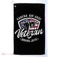 Kadena Air Base Veteran USAF Okinawa Japan Golf Towel thumb 0