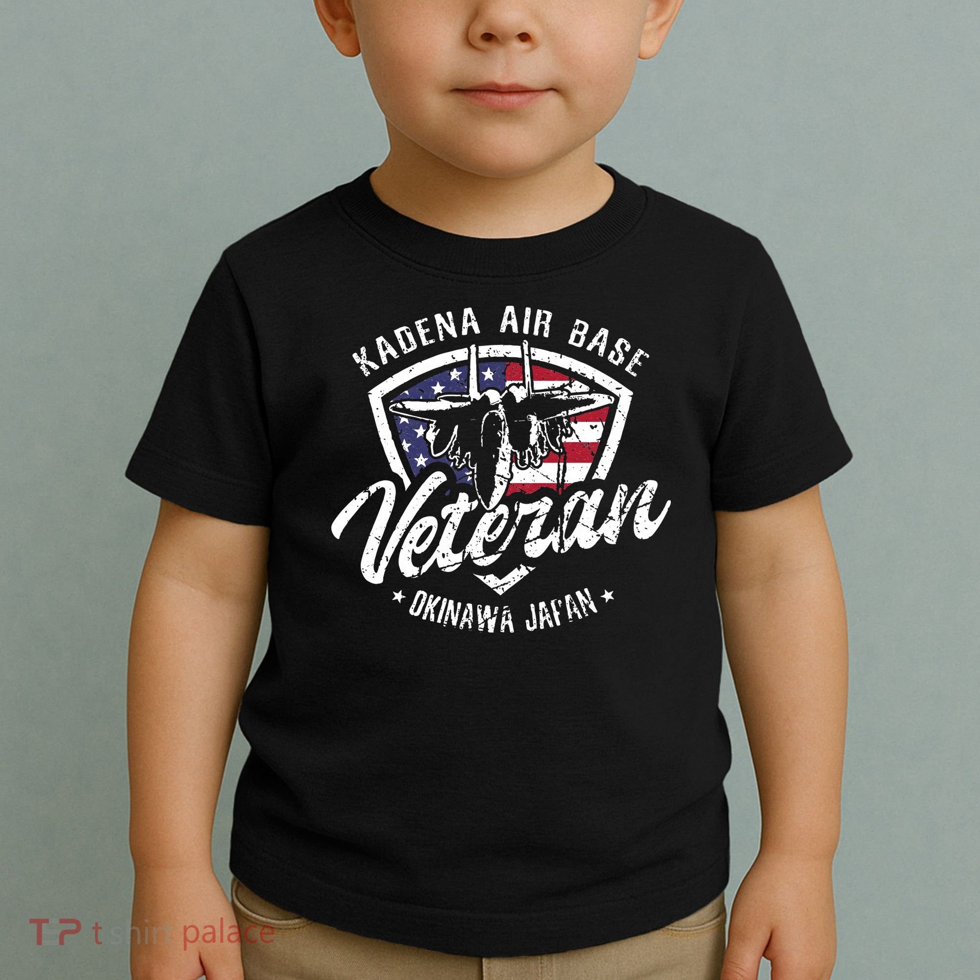 Kadena Air Base Veteran USAF Okinawa Japan Toddler T-Shirt