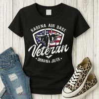 Kadena Air Base Veteran USAF Okinawa Japan Women's T-Shirt thumb 3