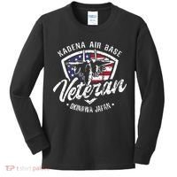 Kadena Air Base Veteran USAF Okinawa Japan Kids Long Sleeve Shirt thumb 0