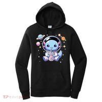 Kawaii Axolotl Bubble Tea Boba Tea Astronaut Space Axolotl Women's Hoodie thumb 0