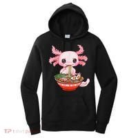 Kawaii Axolotl Eating Ra Noodles Anime Gift Women's Hoodie thumb 0