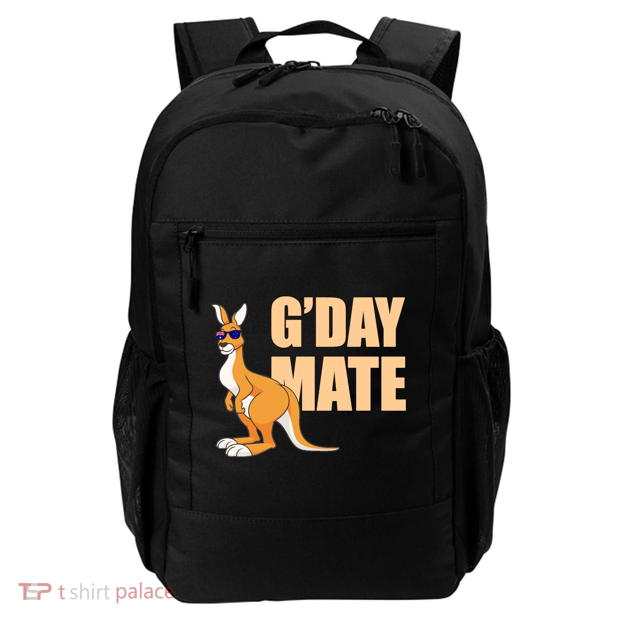 Kangaroo Australia G'Day Mate Australian Symbol Backpack