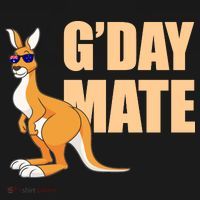 Kangaroo Australia G'Day Mate Australian Symbol Backpack thumb 2