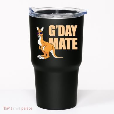 Kangaroo Australia G'Day Mate Australian Symbol Tumbler