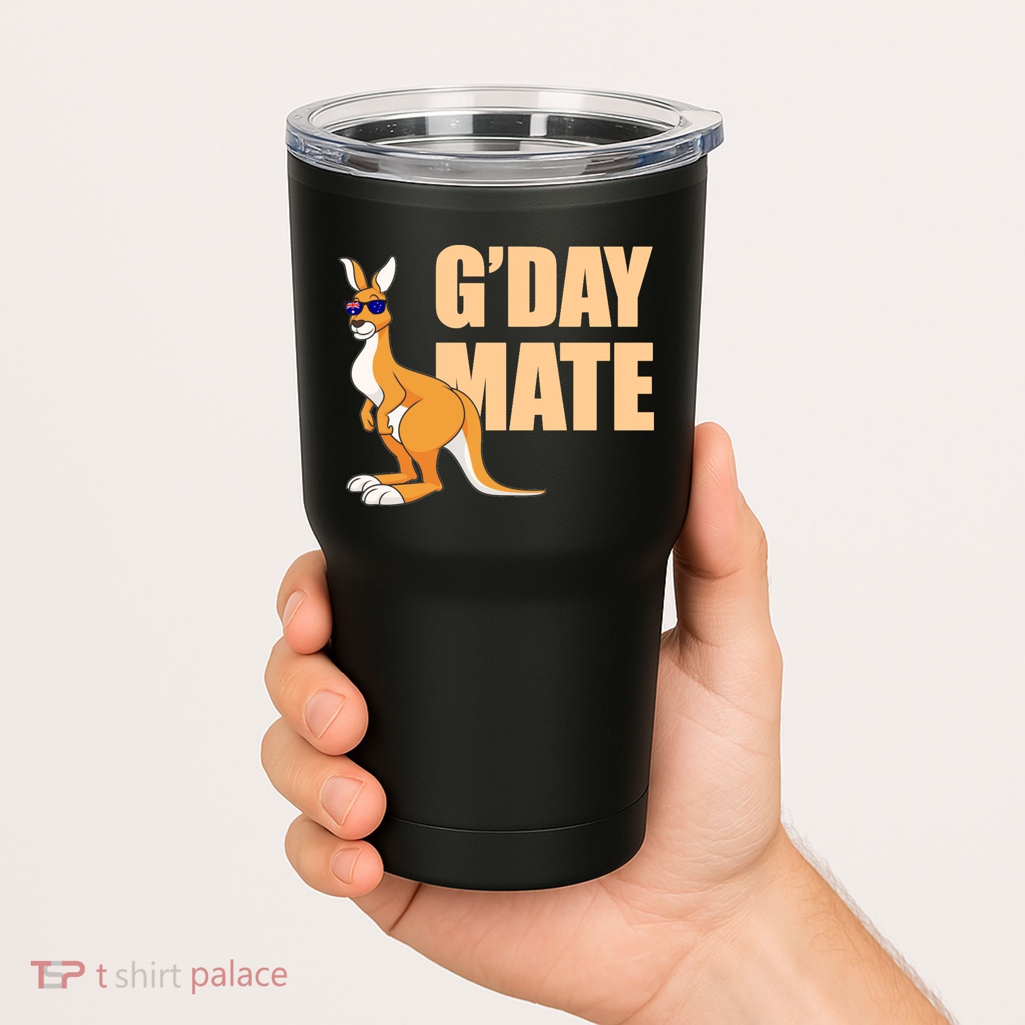 Kangaroo Australia G'Day Mate Australian Symbol Tumbler